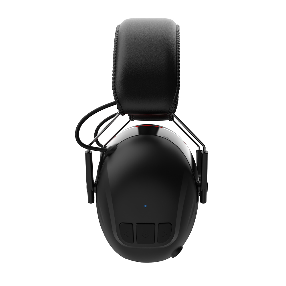 Industrial protective earmuffs, sound insulation and noise reduction